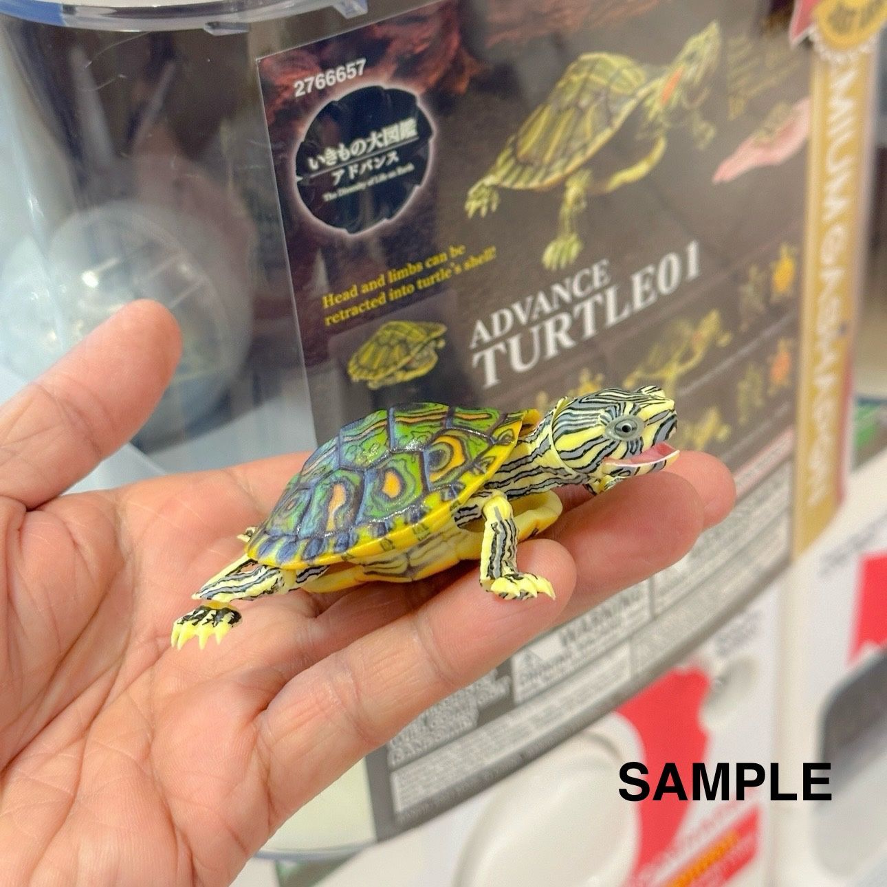 Gashapon Turtle Peacock Slider Bandai Japan