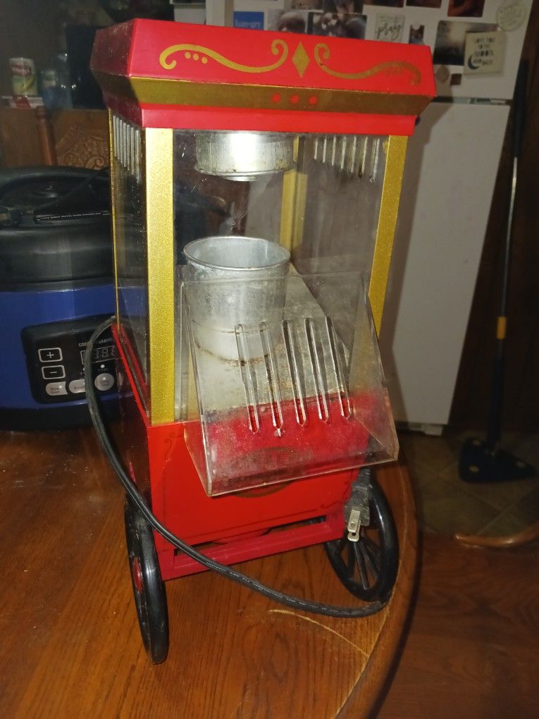 Vintage Popcorn Machine