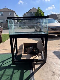 40 Gal Fish Tank, Stand, & Filter