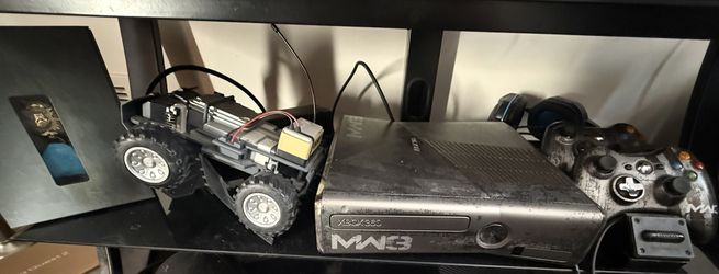 Xbox 360 Limited Edition Call Of Duty Mw3. With Black Ops Prestige Edition And Rdxd Remote Control Car