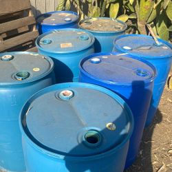 Barriles De Plastico De 50gal