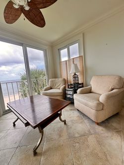 Chair and table set