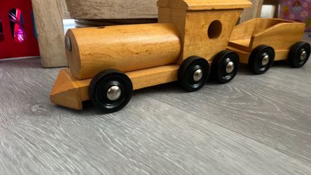 Wooden train