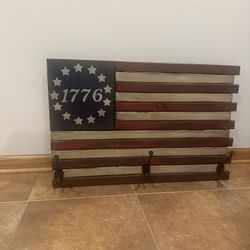Hidden Storage With Coat Rack