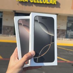 iPhone 16 Pro Max 256GB iPhone 16 Pro 128GB UNLOCKED!