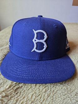 T Mark Brooklyn Dodgers New Era Fitted Hat