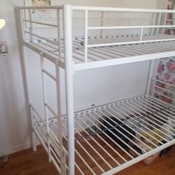 White Bunk Bed