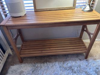 Tiki bench table