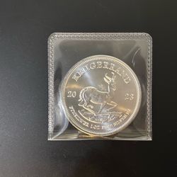 South Africa Krugerrand 2023 Fine Silver 1oz