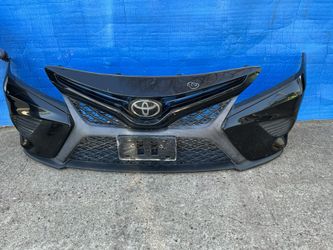 2021 2023 Toyota Camry Front Bumper Ase bien With Radar Distance Sensor Oem 