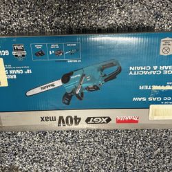 Makita 40V max XGT Brushless 18” Chainsaw Kit