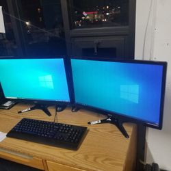 DUO ACER 24" WIDE SCREEN FULL HD 1920X1080 RESOLUTION(INV. DP1008)

