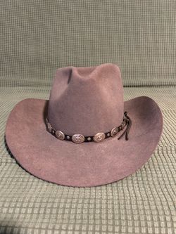 Beaver Hats Inc. Custom Made Gray Felt Western Cowboy Hat USA Size 7 1/8 (57)