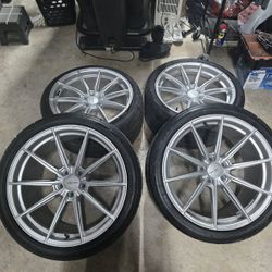 Almost New Wheels 🛞 An Tires 🛞 Cosh Me $4500 I Had Them In A 2023 Mustang Mach 1 For Like 3 Week I Sold The Car I Just Wanna Get Rid Of Them 