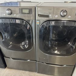 LG Washer And Dryer With 90 Day Warranty 