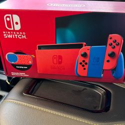 Nintendo Switch (Mario Red And Blue Edition)