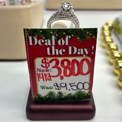 14k White Gold 3 Set Engagement Ring 