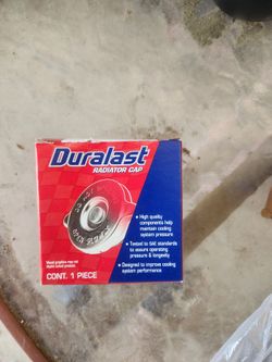 Duralast Radiator Cap New in Box
