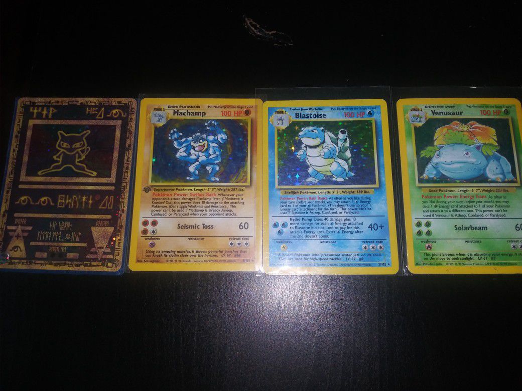 Original 1999 Pokemon Cards