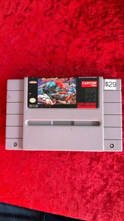Street fighter ii SNES game