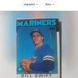 Bill Swift Baseball Card 