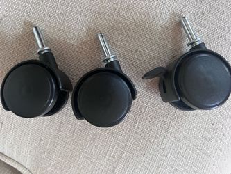 Wheel castors (3)