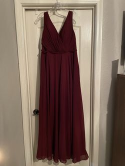 Cabernet Bridesmaid Dress Size 12 Worn Once!