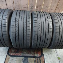 Set De Llanta 285/35ZR20 Continental  Contisporcontac 