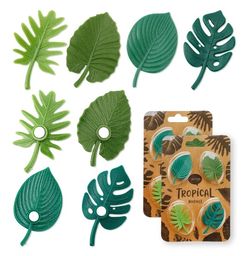 Tropical Plants Magnets
