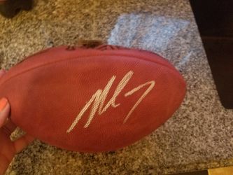 Michael Vick autographed ball