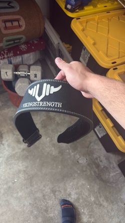 Viking strength belt for big man