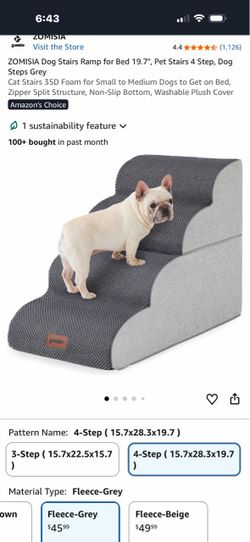 Zomisia Pet Stairs, Dog Stairs