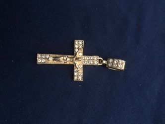 Gold plated Jesus piece
