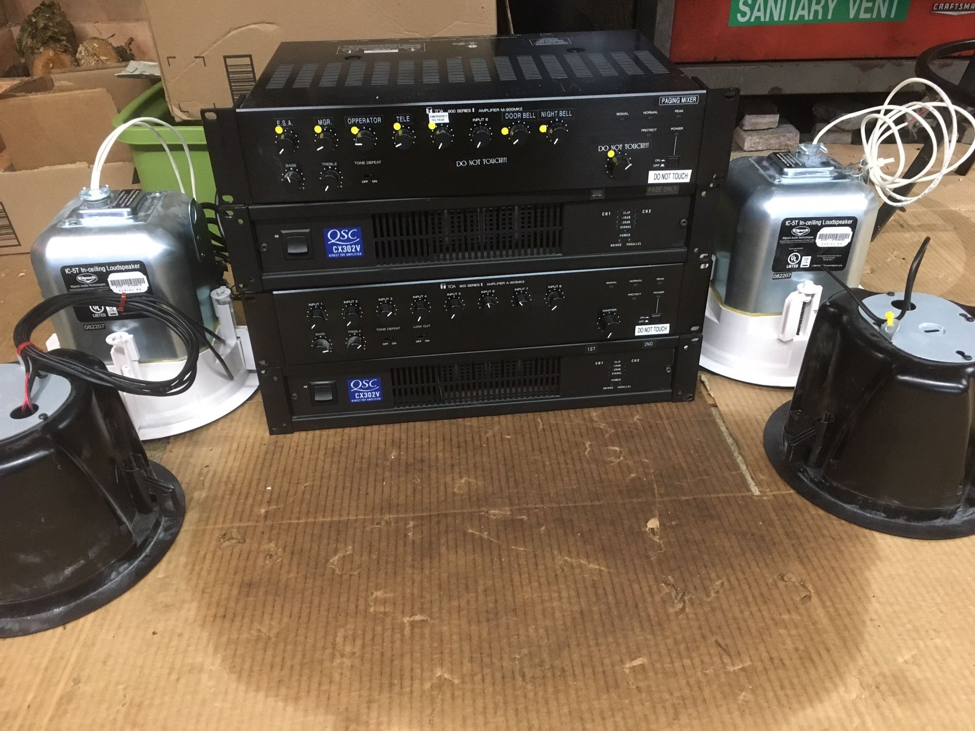 Commercial sound equipment for Sale in Snohomish, WA OfferUp