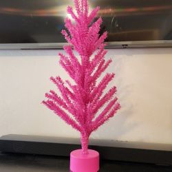 Mini Pink Christmas Tree Hobby Lobby Brand 