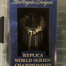 Dodgers World Series Trophy Replica SGA 6/17/25