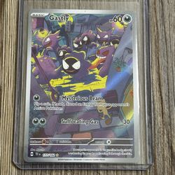 Pokémon Gastly 177/162 Illustration Rare – Near Mint – Temporal Forces