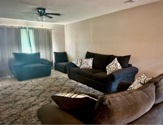 Large 3 piece couch set