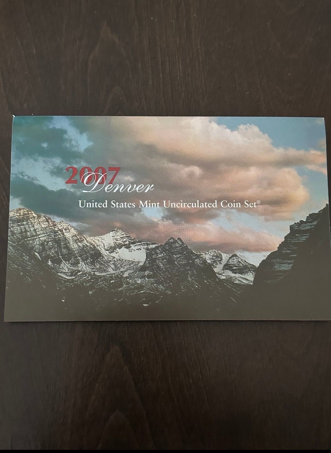 2007 US mint unc coin set Denver