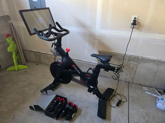 Peloton with 2 pair shoes