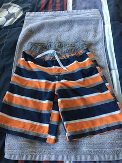Boys swim trunks size 7-8