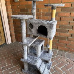 Cat Tree Tower Condo Furniture Scratch Post Pet House