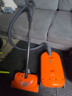Powerhouse: Orange Kenmore Model 116 Canister Vacuum