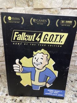 Fallout 4 Game of the Year Edition GOTY Strategy Guide Bethesda Prima Book 2017