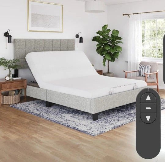Queen Size Adjustable Head Base **Brand New In Unopened Box** Free Delivery