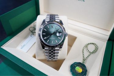 Rolex Datejust 41 Mint Green Dial 2026 – Brand New Unworn