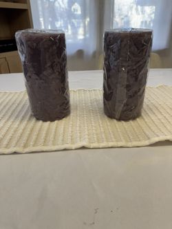 New Set Of 2 Pillar Candles
