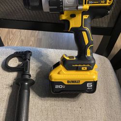 Hammer Drill Dewalt Xr Con Batería 6.0 Nuevo.  $150