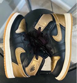 Jordan 1 Retro High OG Black Metallic Gold (TD) FD1413-071 9C