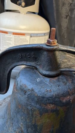 Heavy Cast Iron Bell with Yoke